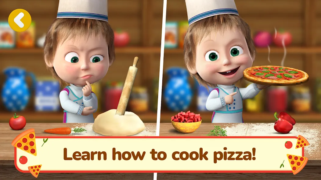 Masha and the Bear Pizza Maker  [МОД Бесконечные деньги] Screenshot 3