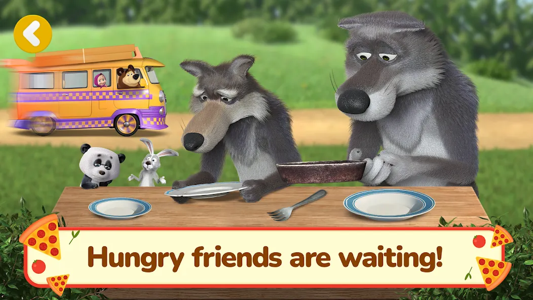 Masha and the Bear Pizza Maker  [МОД Бесконечные деньги] Screenshot 5