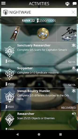 Warframe Companion (Уорфрейм Компаньон)  [МОД Mega Pack] Screenshot 2
