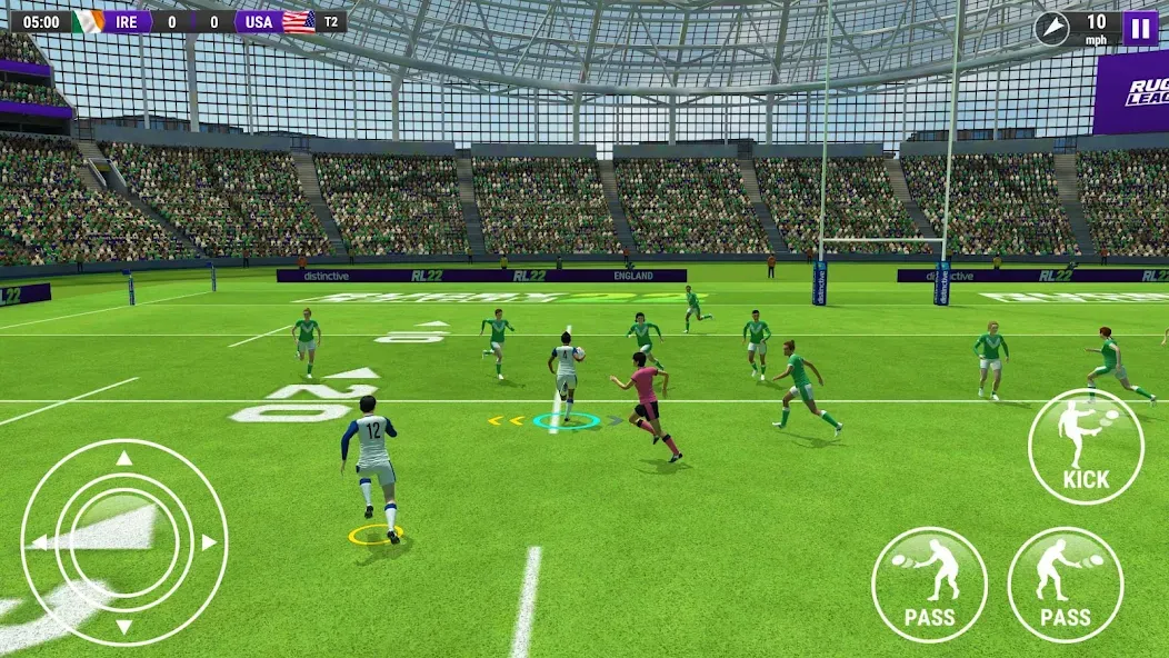 Rugby League 22 (Рубиги Лига 22)  [МОД Все открыто] Screenshot 2