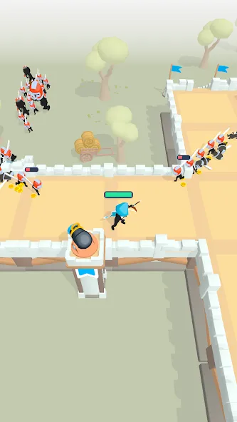 Wild Archer: Castle Defense (Ланд Инвейдер)  [МОД Много монет] Screenshot 2