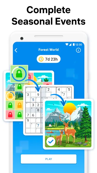 Killer Sudoku by Sudoku.com (Киллер Судоку)  [МОД Menu] Screenshot 3
