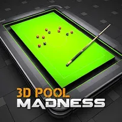 Взлом 3D Pool Madness (Пул Безумие)  [МОД Mega Pack] - стабильная версия apk на Андроид