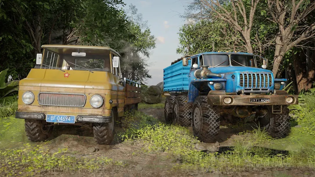 Offroad Mud Truck Driving Sim  [МОД Много денег] Screenshot 3
