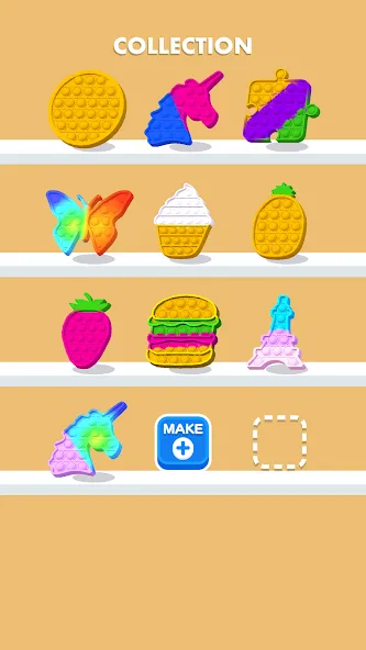 Fidget Toy Maker (Фиджет Той Мейкер)  [МОД Unlocked] Screenshot 4