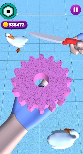 Robux Slice Soap (Робакс Слайс Соап)  [МОД Unlocked] Screenshot 3