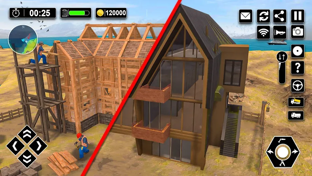 Wood House Construction Game  [МОД Mega Pack] Screenshot 4
