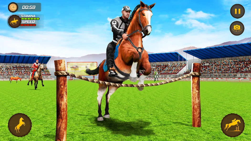Horse Racing Game: Horse Games  [МОД Unlimited Money] Screenshot 5