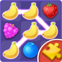 Взлом Jigsaw: Fruit Link Blast (Джигсоу)  [МОД Бесконечные монеты] - последняя версия apk на Андроид