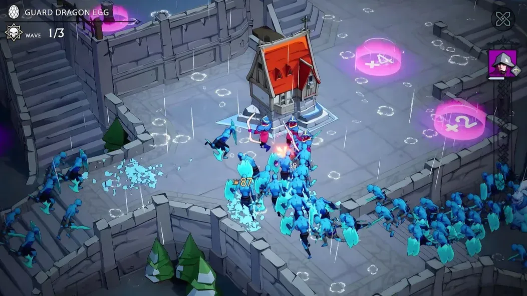 Frost & Flame: King of Avalon  [МОД Menu] Screenshot 1