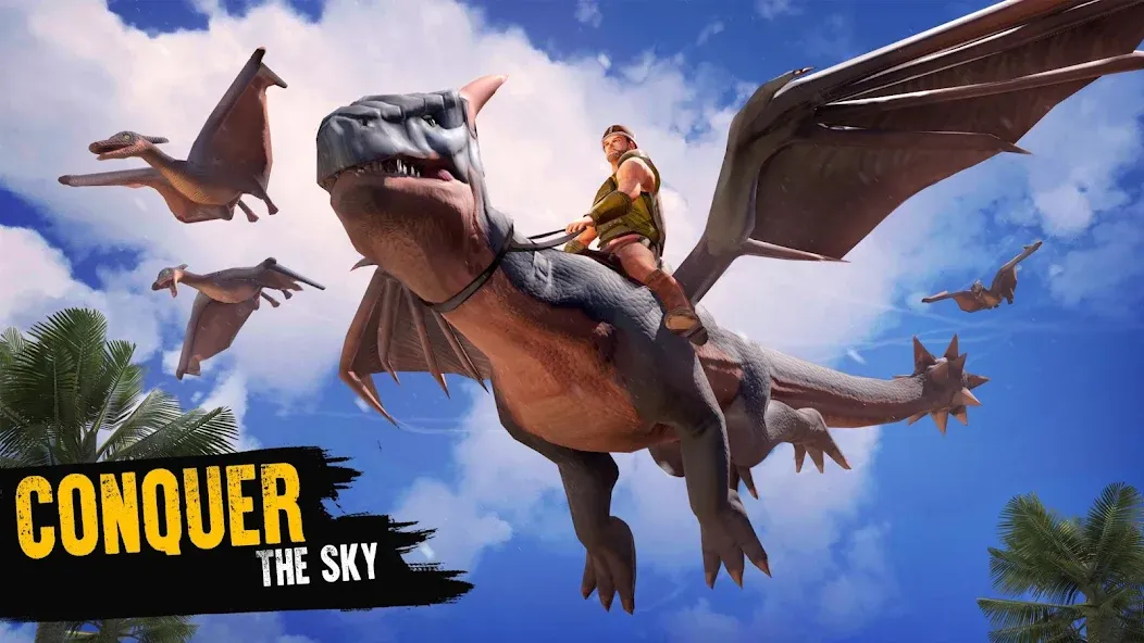 Jurassic Survival Island (Джурастик Сурвайвал Айленд)  [МОД Menu] Screenshot 2