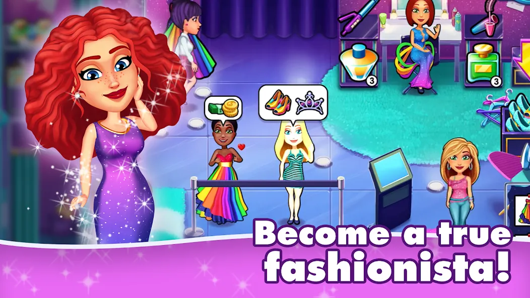 Fabulous 5: Fashion & Dress-up (Фэбюлс)  [МОД Unlocked] Screenshot 3