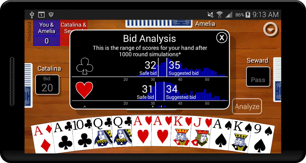 Pinochle Classic (Пиночл Классик)  [МОД Mega Pack] Screenshot 3