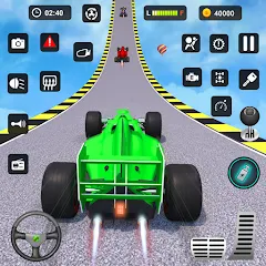 Скачать взлом Formula Car Stunt - Car Games (Формула автомобиль трюк)  [МОД Бесконечные деньги] - последняя версия apk на Андроид