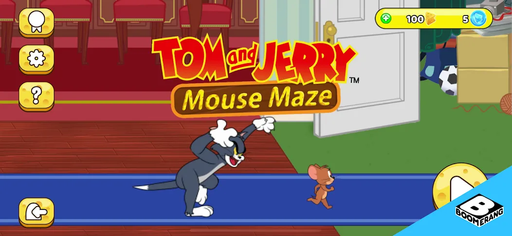 Tom & Jerry: Mouse Maze  [МОД Много монет] Screenshot 1