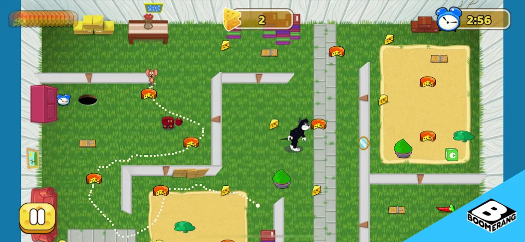 Tom & Jerry: Mouse Maze  [МОД Много монет] Screenshot 2