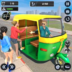 Взлом Tuk Tuk Auto Driving Games 3D  [МОД Меню] - последняя версия apk на Андроид