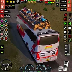 Взломанная City Bus Driving: Bus Games 3D  [МОД Много монет] - последняя версия apk на Андроид