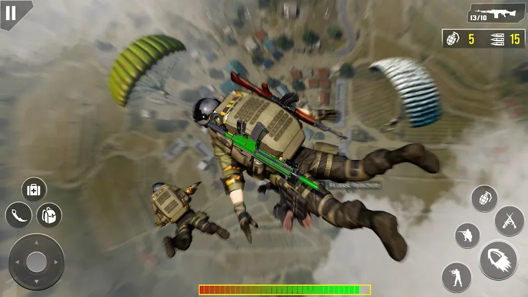 Gun Shooting Games Fps Offline  [МОД Бесконечные монеты] Screenshot 4