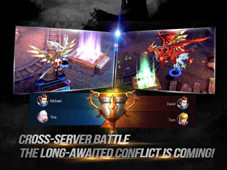 Goddess: Primal Chaos - MMORPG (Годесс)  [МОД Меню] Screenshot 1