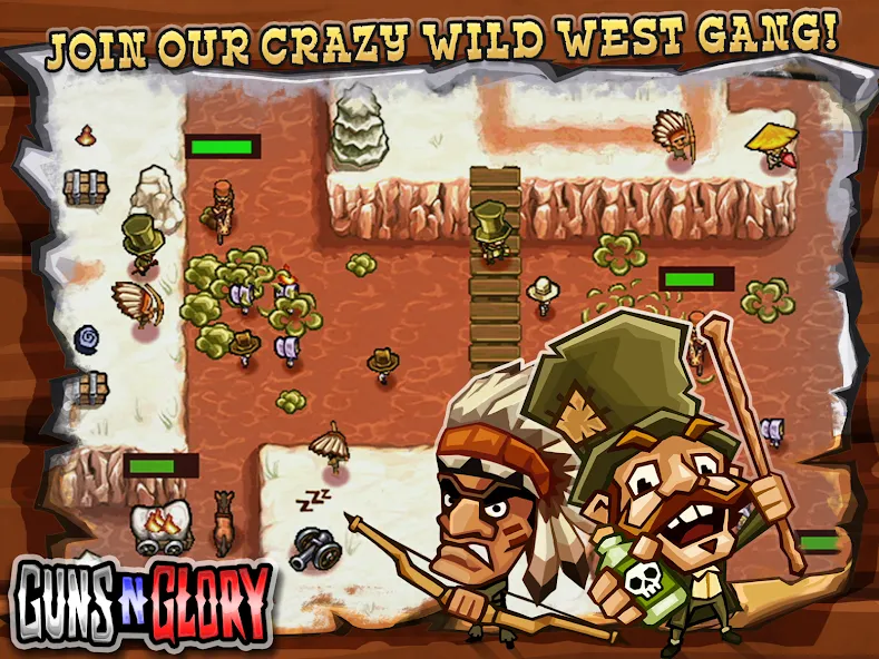 Guns'n'Glory  [МОД Бесконечные деньги] Screenshot 2