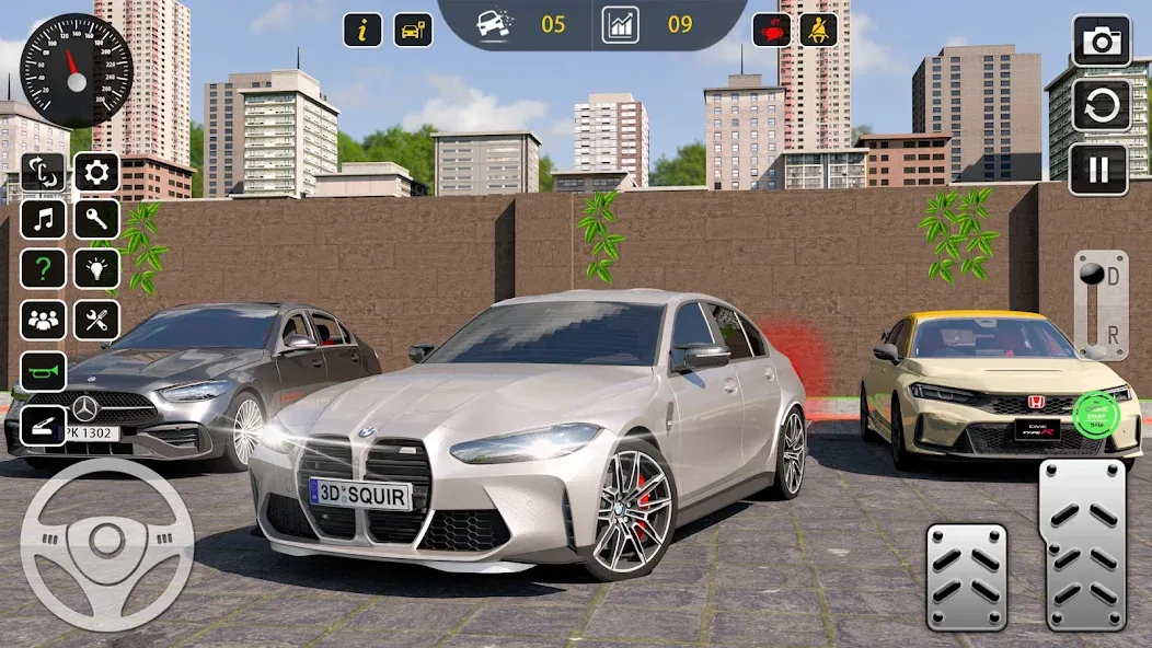 Super Car Parking 3d Games  [МОД Все открыто] Screenshot 3