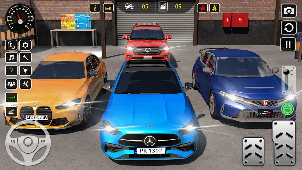 Super Car Parking 3d Games  [МОД Все открыто] Screenshot 5