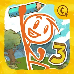 Скачать взлом Draw a Stickman: EPIC 3 (Нарисуй палочного человечка)  [МОД Unlocked] - стабильная версия apk на Андроид
