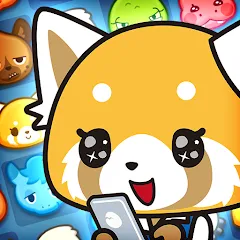 Скачать взломанную Aggretsuko : Match 3 Puzzle (Аггретсуко)  [МОД Много денег] - последняя версия apk на Андроид