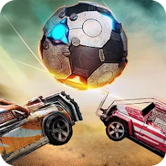 Скачать взломанную Rocket Car Ball  [МОД Unlimited Money] - полная версия apk на Андроид