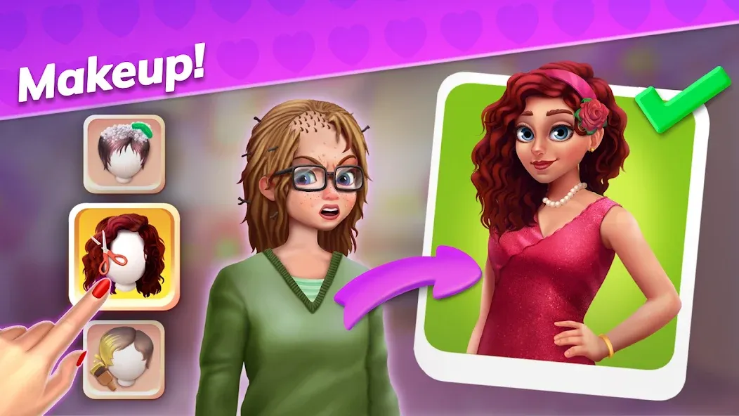 Emma's Mansion: Design & Match  [МОД Menu] Screenshot 1