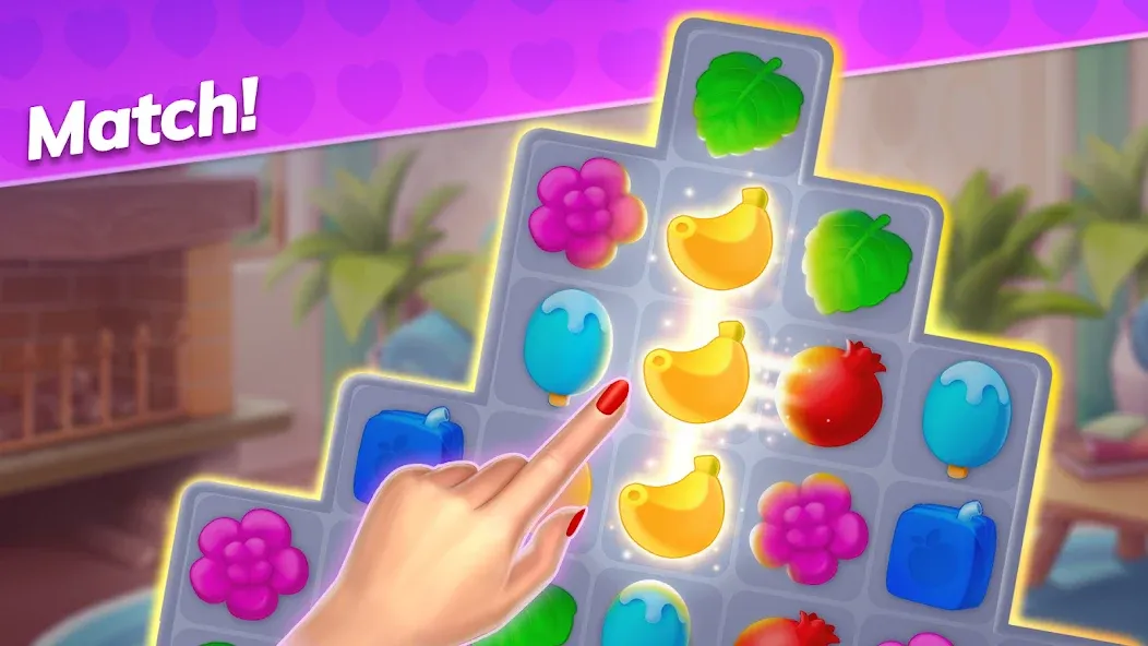 Emma's Mansion: Design & Match  [МОД Menu] Screenshot 5