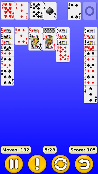 Solitaire  [МОД Бесконечные монеты] Screenshot 3