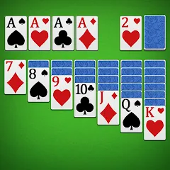 Взломанная Solitaire  [МОД Все открыто] - полная версия apk на Андроид