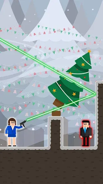 Mr Bullet - Spy Puzzles  [МОД Все открыто] Screenshot 5