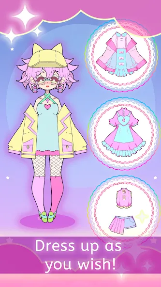Moon's Closet dress up game  [МОД Unlocked] Screenshot 2