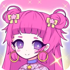 Скачать взлом Mimistar dress up chibi doll (Министар)  [МОД Бесконечные деньги] - стабильная версия apk на Андроид
