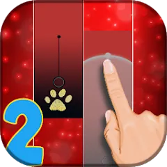Скачать взлом Piano Noir Ladybug Tiles 2 (Пианино Нуар Картинки С кожанкой Жук 2)  [МОД Unlocked] - стабильная версия apk на Андроид