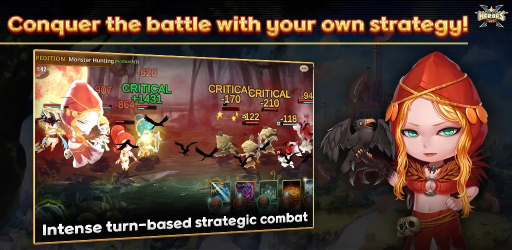 X Heroes: NFT War (Икс Хероес)  [МОД Бесконечные монеты] Screenshot 1