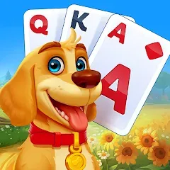 Взлом Solitaire Farm Adventure (Солитер)  [МОД Бесконечные деньги] - полная версия apk на Андроид
