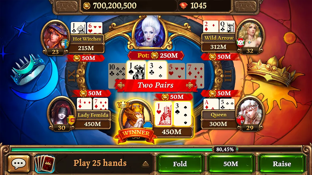 Texas Holdem - Scatter Poker (Тексас Холдем)  [МОД Бесконечные деньги] Screenshot 1
