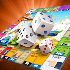 Скачать взломанную CrazyPoly - Business Dice Game (КрейзиПоли)  [МОД Unlimited Money] - стабильная версия apk на Андроид