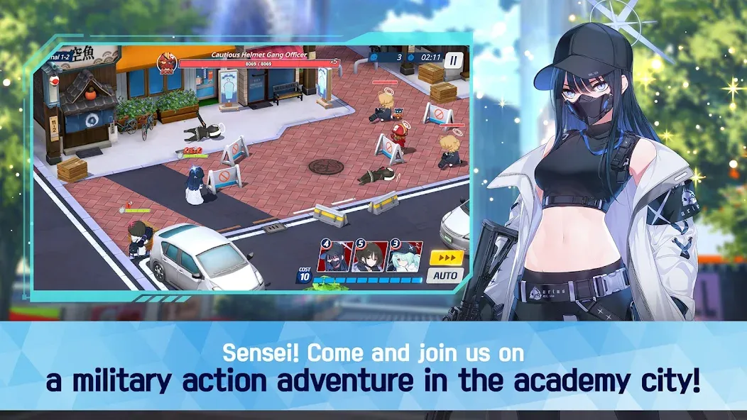 Blue Archive (Блу Архив)  [МОД Все открыто] Screenshot 1