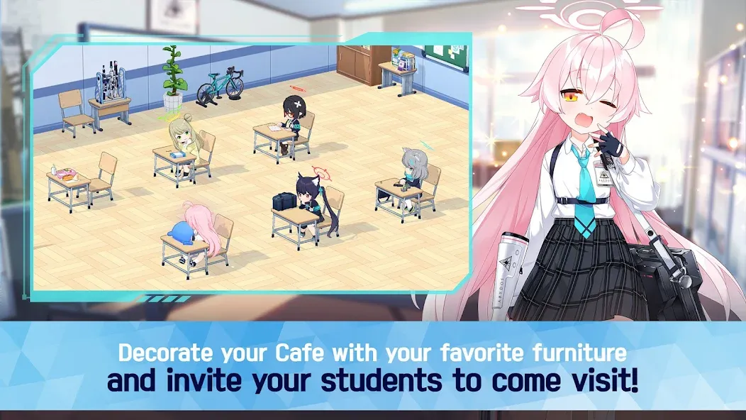 Blue Archive (Блу Архив)  [МОД Все открыто] Screenshot 5