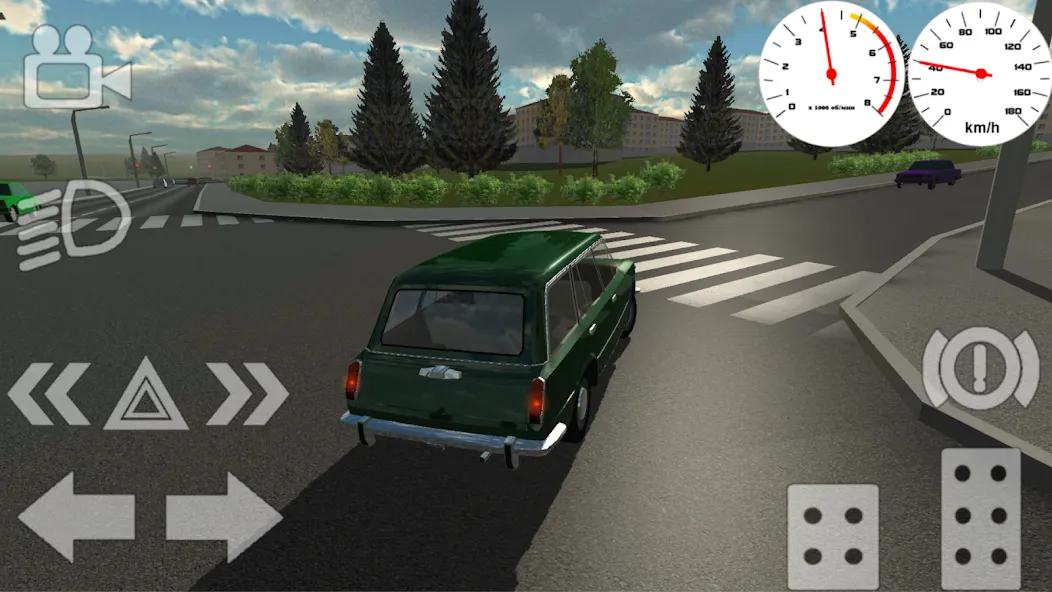 Russian Classic Car Simulator (Русский Классический Автосимулятор)  [МОД Unlocked] Screenshot 3