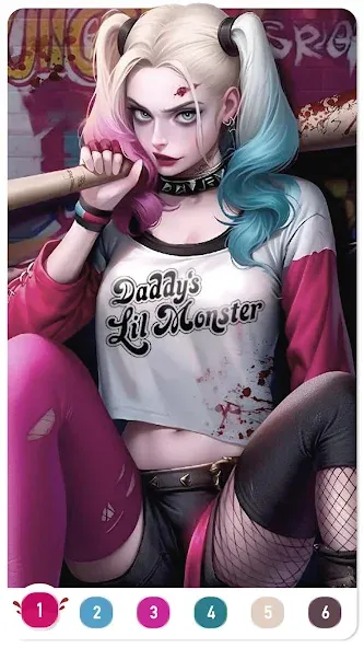 Clown Color, Paint by number  [МОД Mega Pack] Screenshot 1