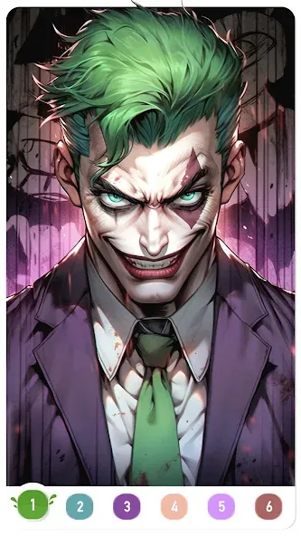 Clown Color, Paint by number  [МОД Mega Pack] Screenshot 3