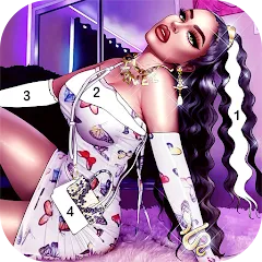 Взломанная Fun Color:Happy Coloring games  [МОД Unlimited Money] - полная версия apk на Андроид