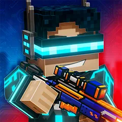 Скачать взлом Pixel Strike 3D - FPS Gun Game (Пиксель Страйк 3Д)  [МОД Unlimited Money] - стабильная версия apk на Андроид