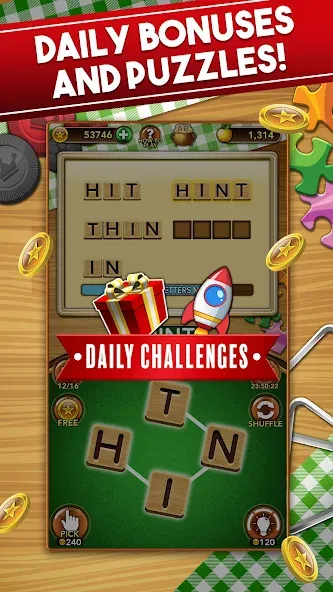 Word Collect - Word Games Fun (Ворд Коллект)  [МОД Mega Pack] Screenshot 3